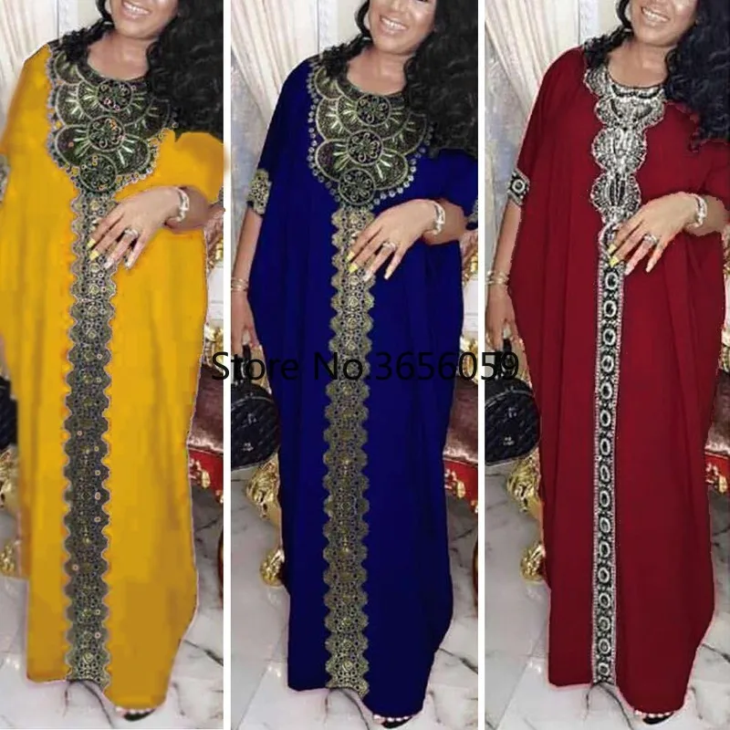 Мусульманское платье Дубай Abaya женские вечерние платья Бангладеш марокканский