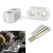 Risers guiador kit braçadeira de montagem apto para triumph tiger 800/xc/xca/xcx/xr tiger 1200 xcx/xca/xr/xrt tiger explorer