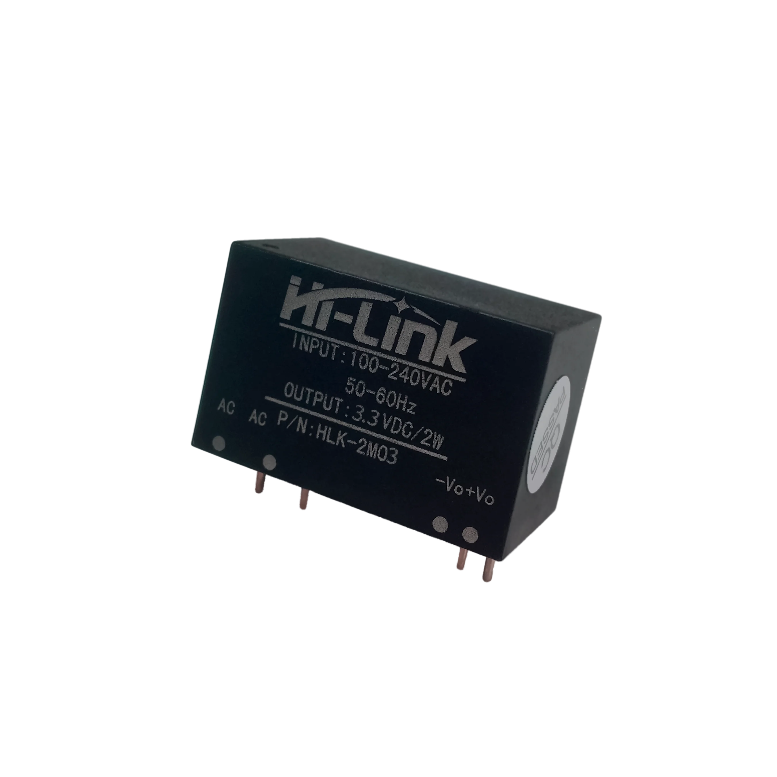 Mini Módulo de Fonte de Alimentação Módulo de Alimentação Inteligente para Interruptor Doméstico de 220v a 3.3v 2w com