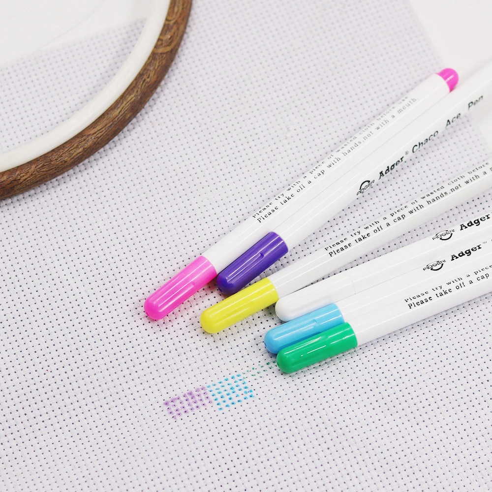 4Pcs-Disappearing-Ink-Fabric-Marker-Pen-Temporary-Marking-Water-Erasable-Pen-for-Patchwork-Fabric-Cross-Stitch