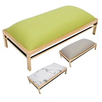 

Nail Art Hand Pillow PU Leather Manicure Arm Rest Cushion for Nail Art Salon Home Nails Design Manicure Mat