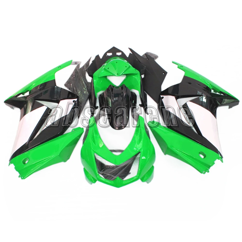 Full Fairing Kit For Kawasaki EX250R Ninja 250 2008 2009 2010 2011 2012 ABS Plastic Motorcycle Bodywork Green Black White Covers |