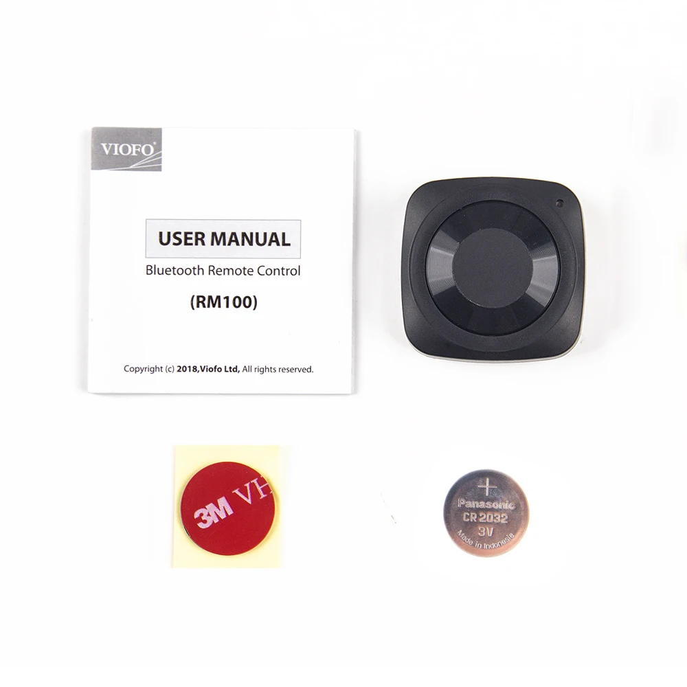Bluetooth пульт дистанционного управления оригинал VIOFO RM100 с 3M клеем для