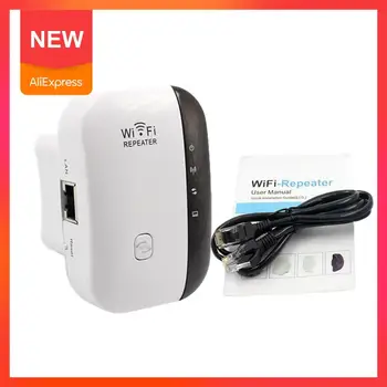 

Wireless Wifi Repeater Wifi Range Extender Router Wi-Fi Access Amplifier Signal WiFi Ultraboost 300Mbps 2.4G Point Wi Boost O4W9