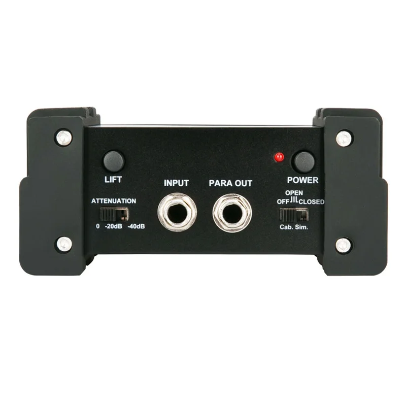 NUX PDI-1G DI Box Гитара прямой впрыск фантомный блок питания аудио миксер Para Out наземный подъемник компактный дизайн