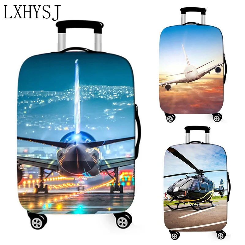 Чехол для дорожного чемодана, эластичный тканевый багаж, Защитные Чехлы 18-32 дюймов, плотный чехол для чемодана туристическая