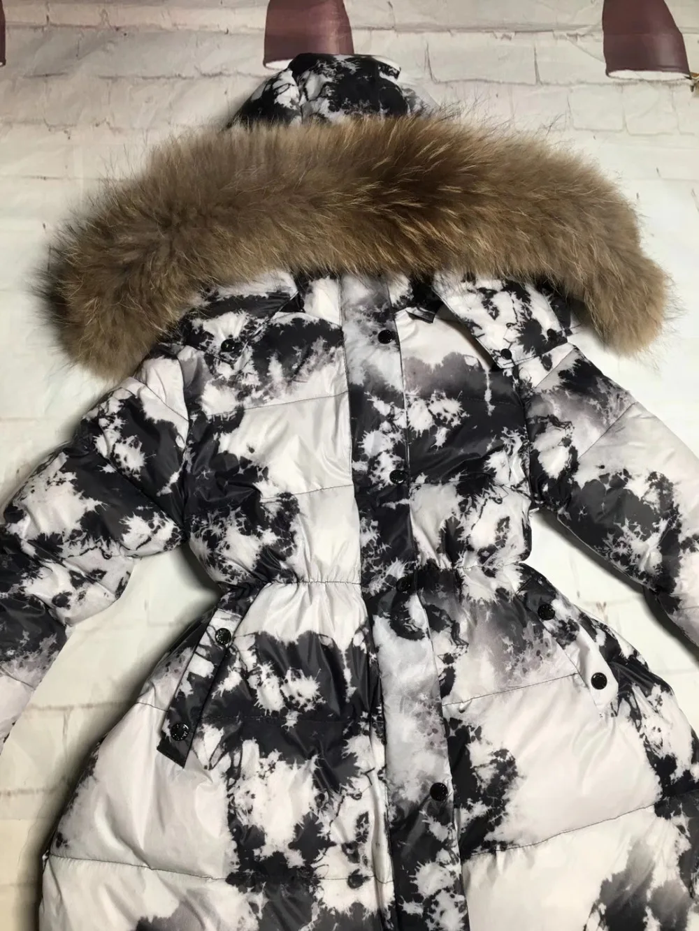 Зимняя куртка-пуховик, 85-145 см детская парка пуховики для девочек Детская Длинная утепленная верхняя одежда Длинные пуховики для мальчиков
