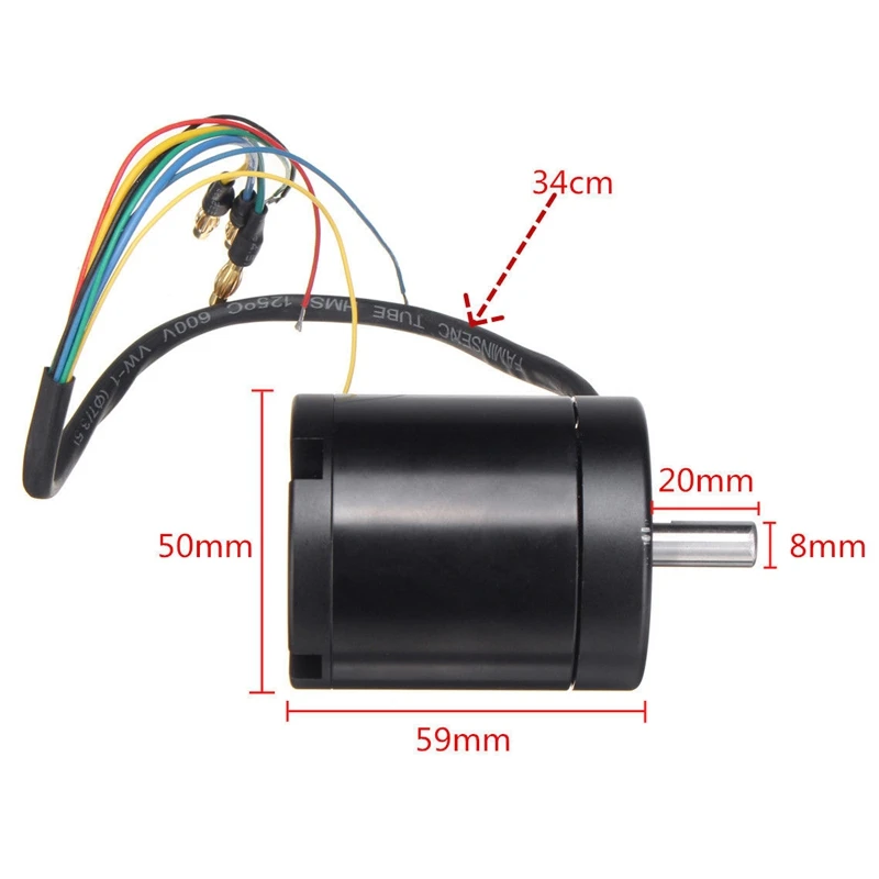 5065 330Kv 2500W сверхмощный бесщеточный сенсорный двигатель для скейтборда
