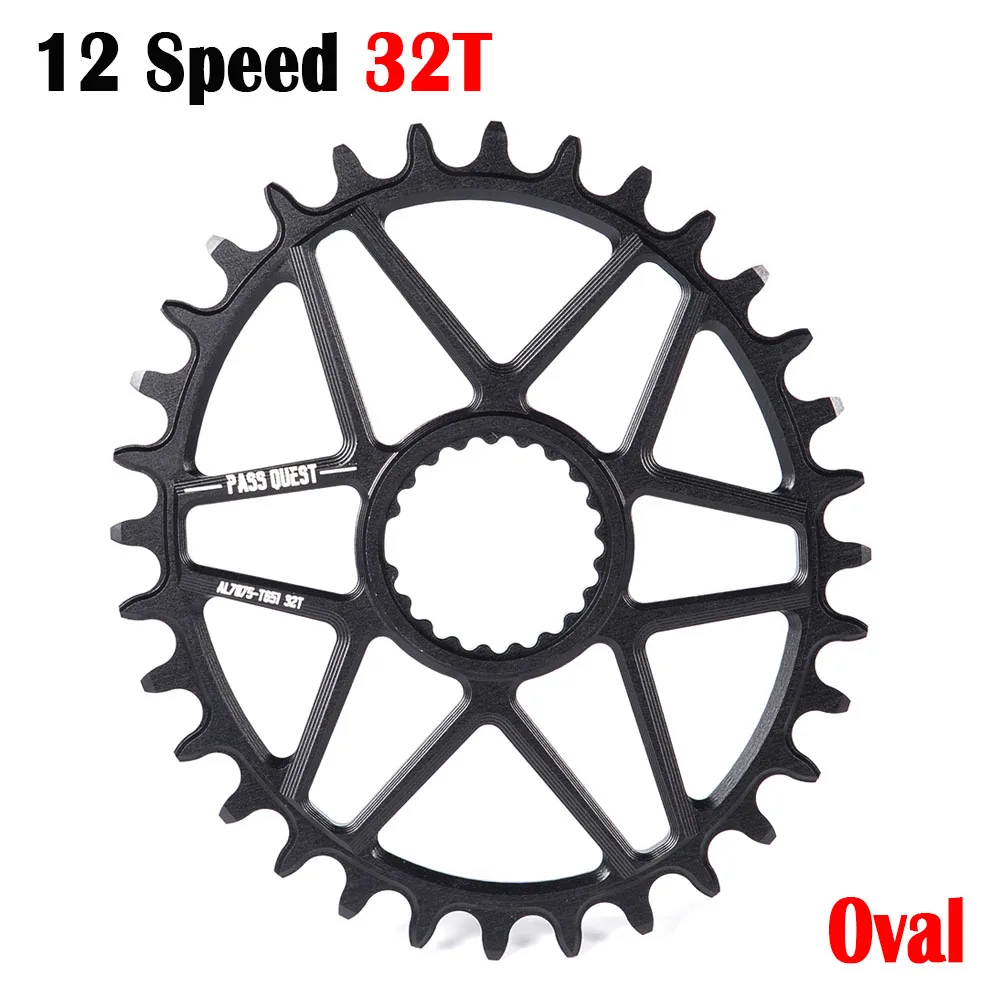 12 скоростная сеть MTB кольцо горный велосипед цепь 28T 30T 32T 34T 36T 38T 40T Овальный Круглый для boost M7100 M7130 M8100 M9100