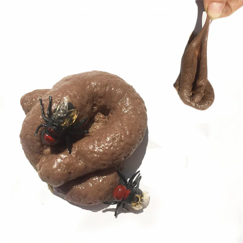 Забавные игрушки искусственные фекалии реалистичный кусок дерьма Шуточный