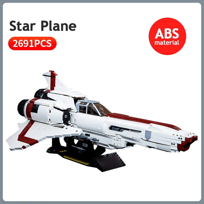 

Colonial Viper MKII Building Blocks MOC-9424 Star Series Wars The Battlestar Galactica Wars Airplane Model Bricks Kids Toys Gift