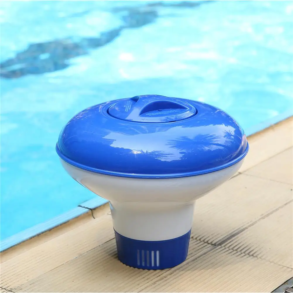 Floating Dispenser Chlorine Tablets Hot Tub Swimming Pool Spa, Floating