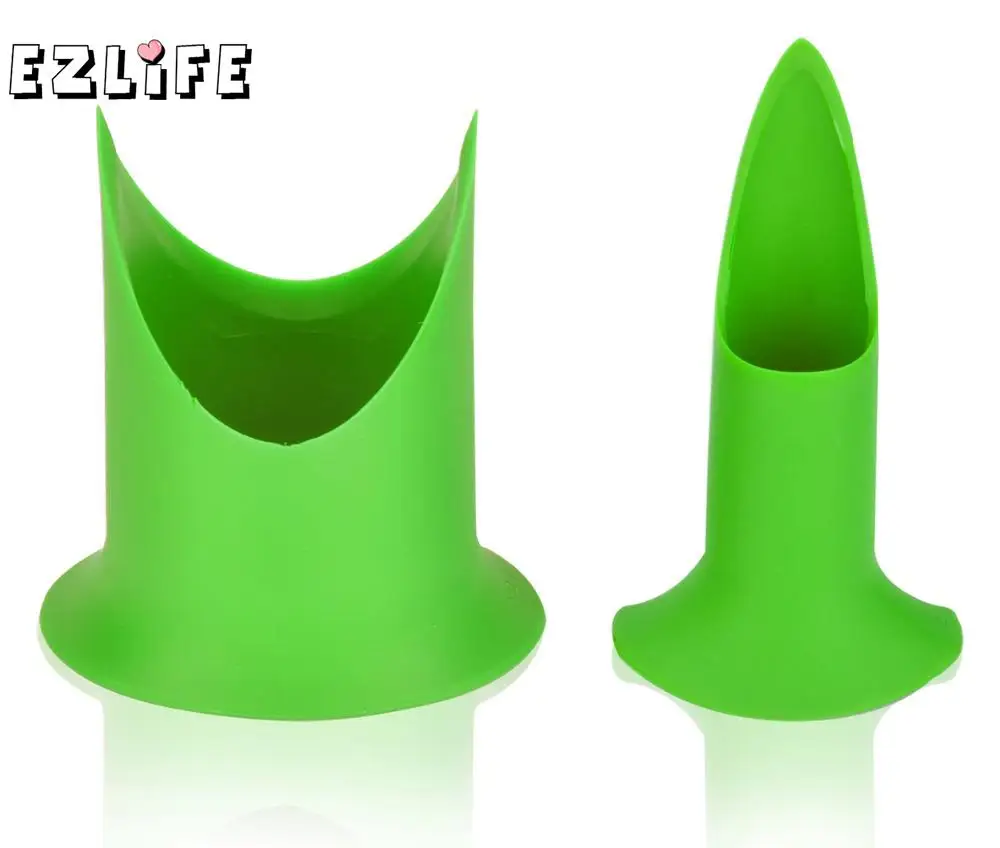 EZLIFE 2in1 Pepper Chili Bell Jalapeno Remover Green Kitchen Fruit Slicer Utensil Pepper Chilli Peeler Corer C0G0