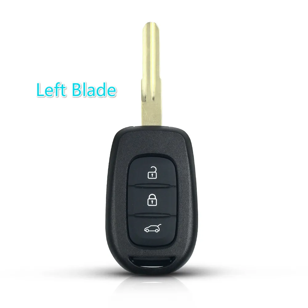 KEYYOU 3 кнопки дистанционного управления автомобильный ключ оболочки для renault dacia duster 2013- HU136te VAC102 чехол для ключей Замена - Количество кнопок: Model 1