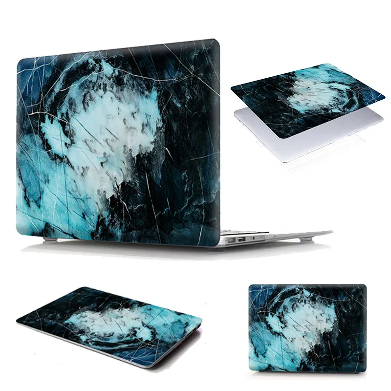 Мраморный чехол для ноутбука MacBook Pro 13 15 CD rom A1278 A1286 жесткий ПВХ Mac Book под