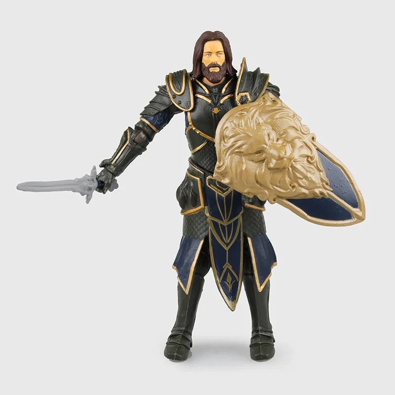 Диффузный отличный аниме World of Warcraft фильм версия Lothar в штучной упаковке модель гаража комплект