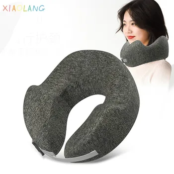 

Neck Pillow Travel Memory Foam U-shaped Ergonomic Design Portable Care for The Cervical Spine Christmas Present Neckrest Pillow