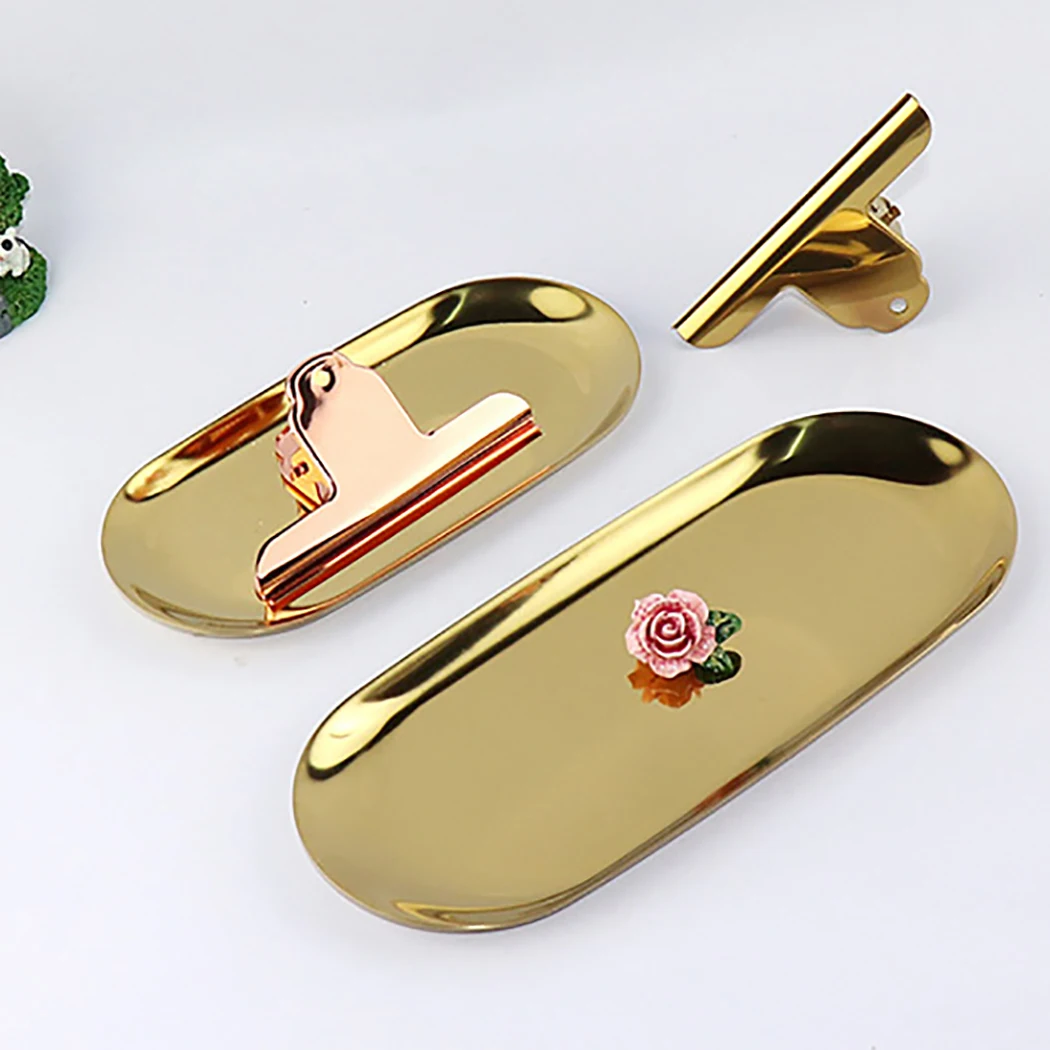 

Из нержавеющей стали ювелирные изделия нержавеющей стали блюдо декоративные Nordic Стиль кольцо блюдо держатель лоток для ключей украшения для ногтей Органайзер Таблица для хранения украшения