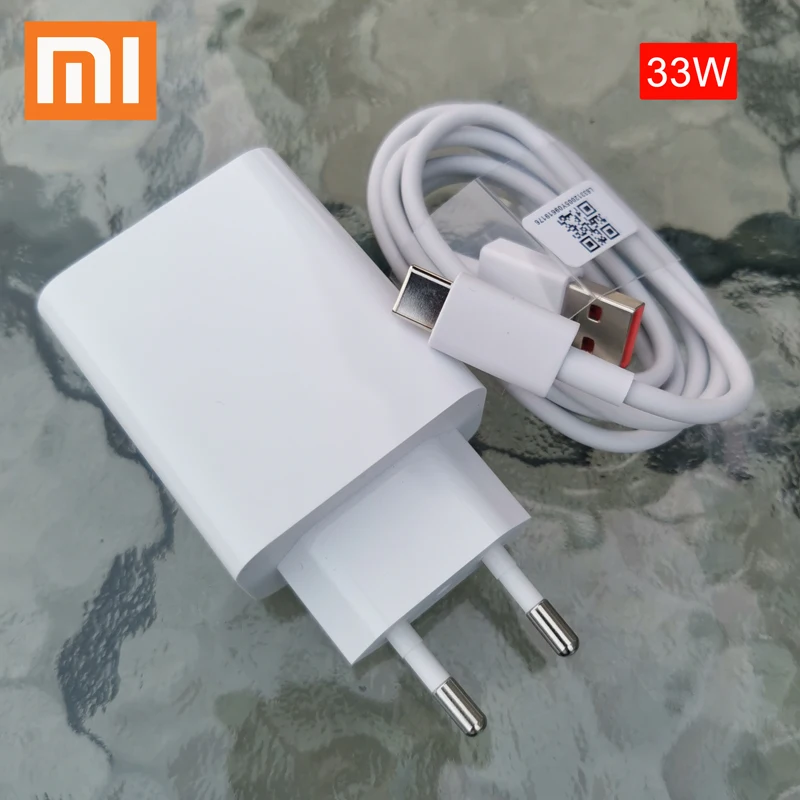 Fast charge 18w Xiaomi Redmi Note 10 9 Pro Fast Charger 33W turbo charge Type C For Mi 11 10 10T 9 Poco F3 X3 F2 Redmi note 9 9S 10 K30 K40 Pro charger 100w