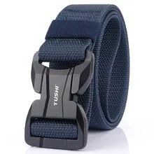  HSSEE 2020 Genuine Men's Tactical Belt Rust-proof Hard Metal Buckle 1200D Nylon Military Nylon Belt Outdoor Sports Accessories 