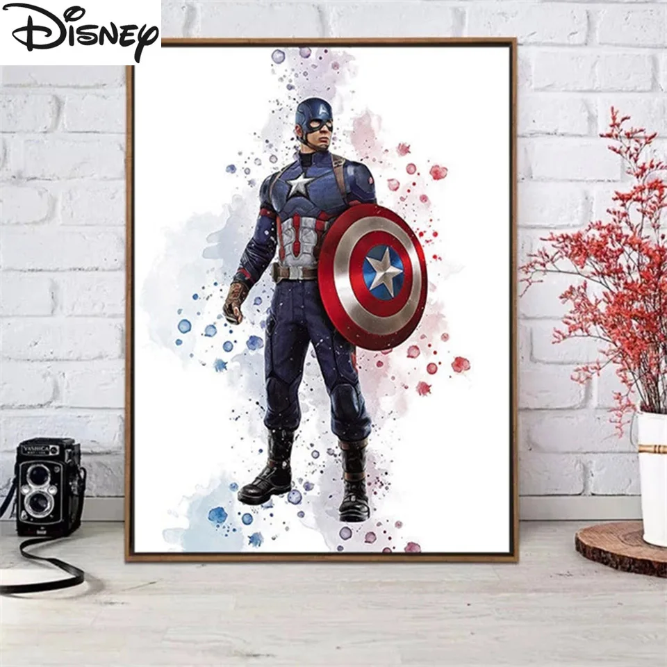 Avengers Marvel Superhero 5D Diamond Painting Iron Man Rhinestone Picture Beads Embroidery Full Diamond Mosaic Home Decor Gift diamond painting
