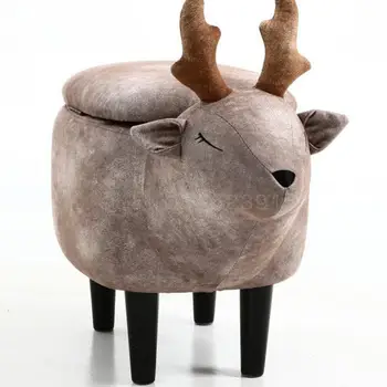 

Modern Simple Household Deer Change Shoe Stand, Wear Shoe Stand, Foot Stand, Door Stand, Animal Stand, Foot Stand, Low Stand