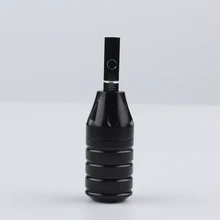 Высокое качество Профессиональный 25 мм из нержавеющей стали регулируемый самоблокирующийся захват трубка задняя Татуировка ручка татуировка трубка с задней стволовой