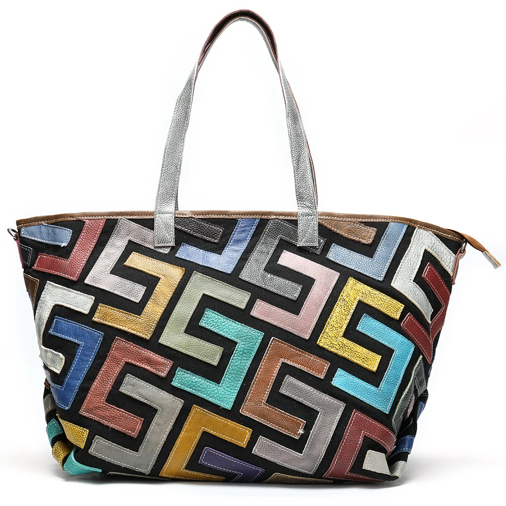 Echt Leer Toevallige Zak Vrouwen Schouder Handtas Bohemian 14 ''Computer Tas Winkelen Vrouwelijke Aktetas Messenger Bags Echt Leer Toevallige Zak Vrouwen Schouder Handtas Bohemian 14 ''Computer Tas Winkelen Vrouwelijke Aktetas Messenger Bags