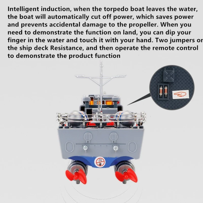 Электрический RC военный корабль игрушка модель большой размер высокая симуляция