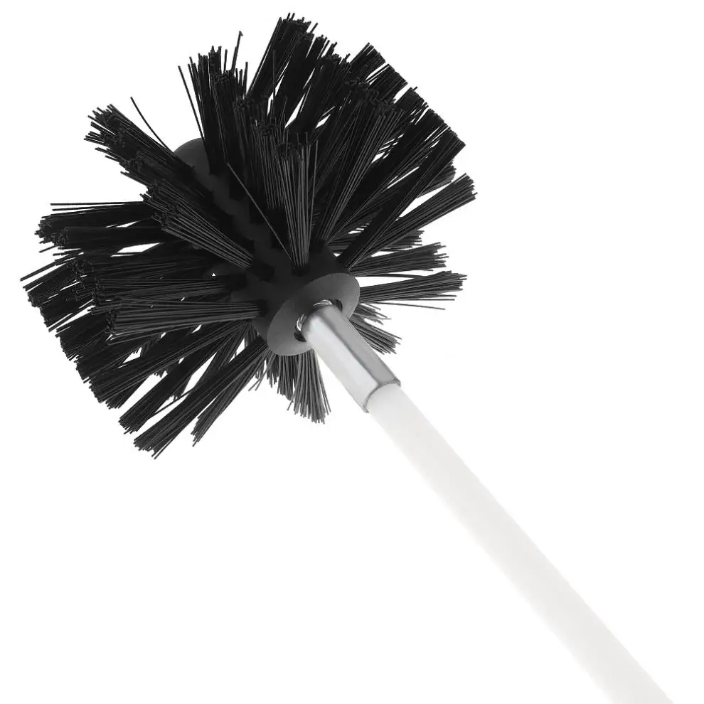 7pcs/lot of Flexible Chimney Brush Drying Tube Inner Wall Cleaning Brush with Six Poles and Brush Head