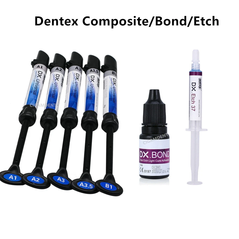 Dentex Dental Universal Nano Hybrid Composite Resin Light Cure Bond