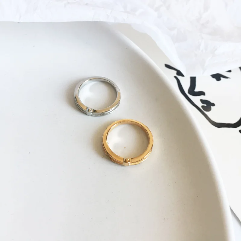 Модное кольцо с бантом простое милое кольцо Bague Bijoux Femme подарок для влюбленных обручальное свадебное ювелирное изделие
