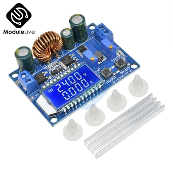 

Digital LCD Display DC 5.5-30V to 0.5-30V Buck Boost Converter Adjustable Module Power Supply Step Up Down Board 35W 4A