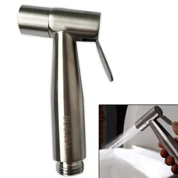 

Stainless Shower Head Steel Bathroom Hand-held Booster Spray Gun Small Shower Water Saving Bathroom Spray Bathroom Shower Head
