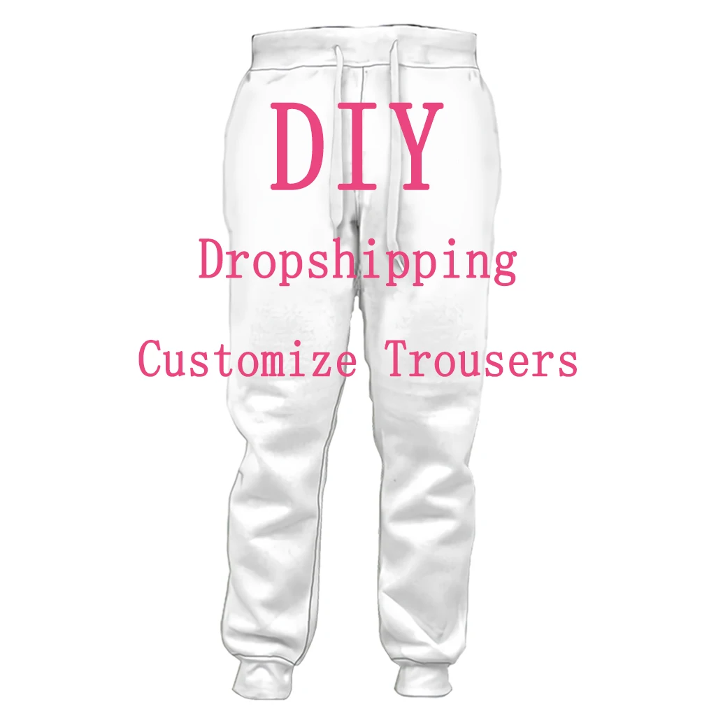 Мы принимаем Dear Customer Design Anime/Photo/Star/Singer Pattern/DIY уличные брюки для мужчин/женщин и