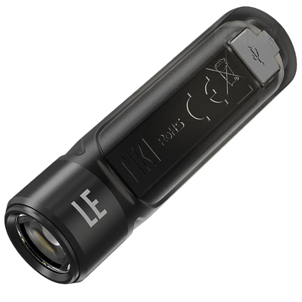 NITECORE TIKI LE CRI светодиодный USB Перезаряжаемый светильник для ключей Мини фонарь