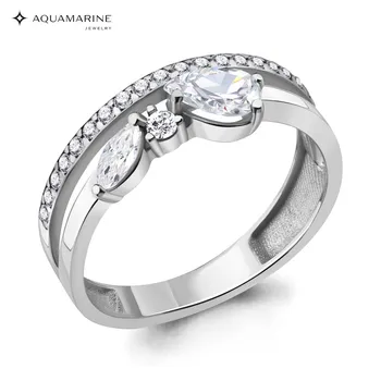 

AQUAMARINE ring without inserts Silver 925