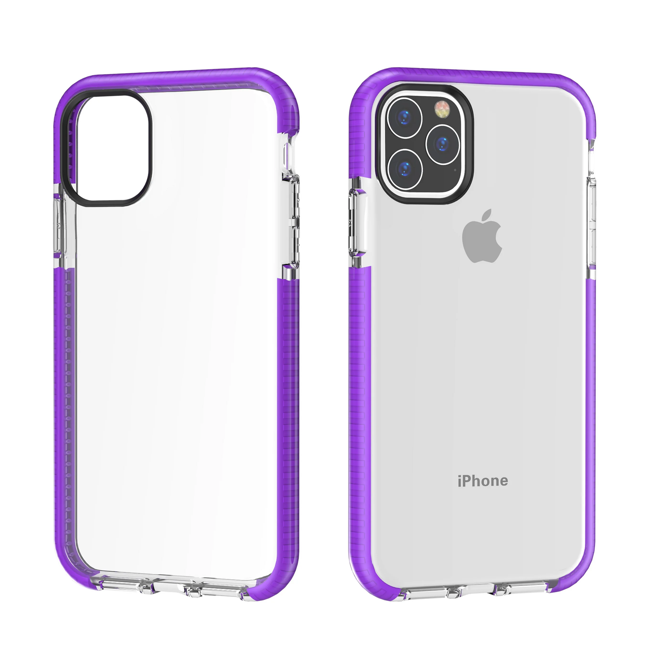 50 шт./партия, прозрачный ТПУ+ D30 чехол для iphone 6 7 8 X XS XR XS Max 6 7 8 plus 11 Pro Max задняя крышка чехол