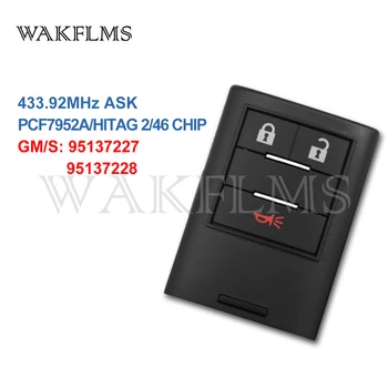 

For Holden Chevrolet Captiva 2016 2017 2018 New Original 95137227 or 95137228 Keyless Smart Remote Car Key Fob 433MHz PCF7952A