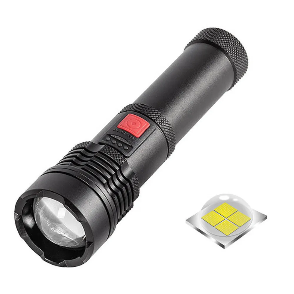 handelaar Begeleiden B olie Nieuwe Xhp50 Sterk Licht Kleine Zaklamp Usb Oplaadbare Smart Elektrische  Display Outdoor Waterdichte Zoom Led Zaklamp|LED-zaklampen| - AliExpress