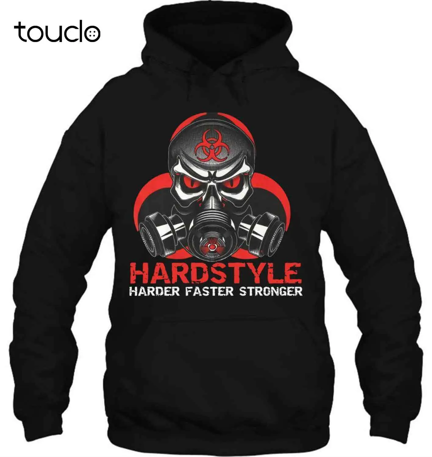 

hoodie Novelty Cartoon T Shirt Hardstyle T-Shirt Schwarz Hardstyle Gabba Hardcore Techno Rotterdam Terror Corps Movie