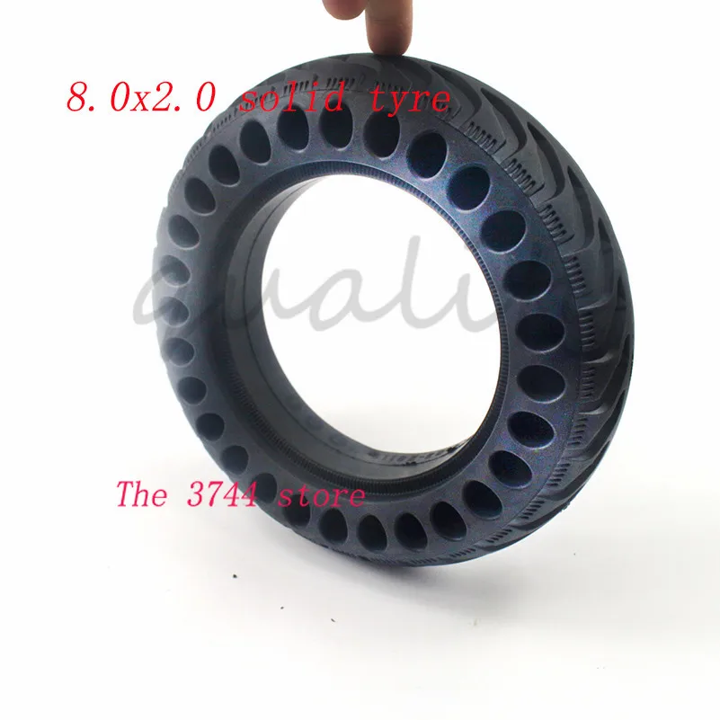 

Взрывозащищенные бескамерные шины 8 дюймов 8,0x2,0 для электровелосипеда, скутера, мотоцикла, Твердые колеса, отверстия для пчелиного улья