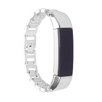 

Anti Corrosion Watch Band Quick Release Casual Portable Decorative Metal Replacement Easy Install Smart Bracelet For Fitbit Alta