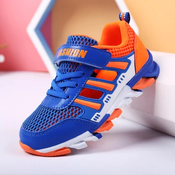 

NEXNan Summer Boys Sandals Girls Shoes For Children Sandals Kids Shoes Breathable Mesh Cut-outs Running Footwear Beach Indoor