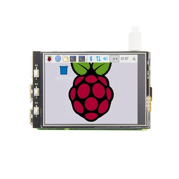 

MHS 3.2 Inch LCD Press Screen 320x240 TFT Display Screen Module for Raspberry Pi