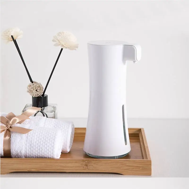 

Intelligent Foaming Liquid Soap Dispenser 450ml 0.2s Auto Infrared Induction Touchless Bubble Hand Washer Foam Soap Dispenser