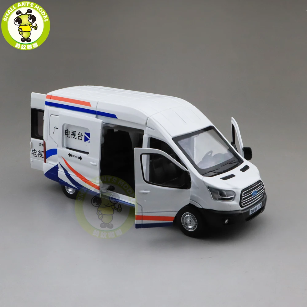 1/35 Ford Transit Van Cargo MPV литая модель автомобиля игрушки для детей Подарки для мальчиков и девочек