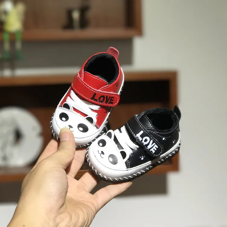 

2019 Winter New Style CHILDREN'S Shoes 0-1-Year-Old plus Velvet Baby Shoes Launched BABY'S Shoes Soft Bottom Anti-slip Toddler S