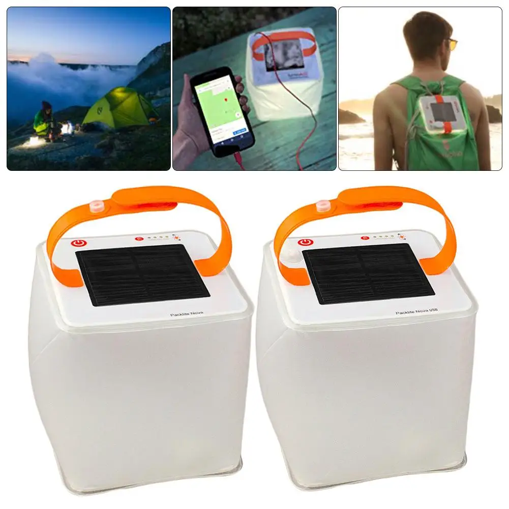 

USB Charging Camping Lights Outdoor Tents Light Emergency Flashlight For Mobile Phone Charging Solar USB Outdoor Camping Light