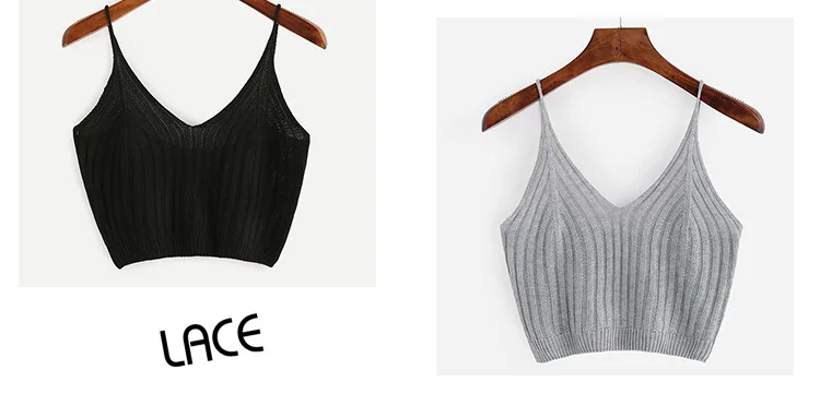 black camisole Fashion Women Summer Basic Tops Sexy Strappy Sleeveless Racerback Crop Top 2022 Female Casual Solid Color Ribbed Knit Short Vest lace camisole